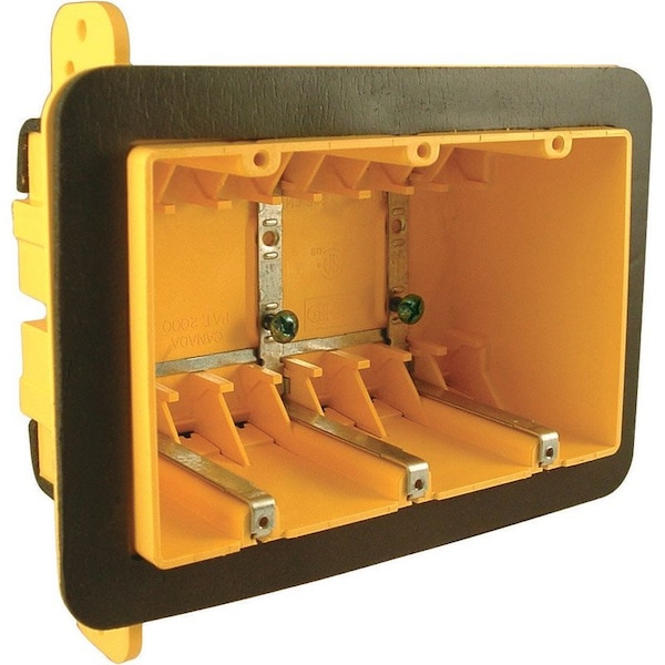 Raco 3GANG VAPOR BARRIER BOX 34929